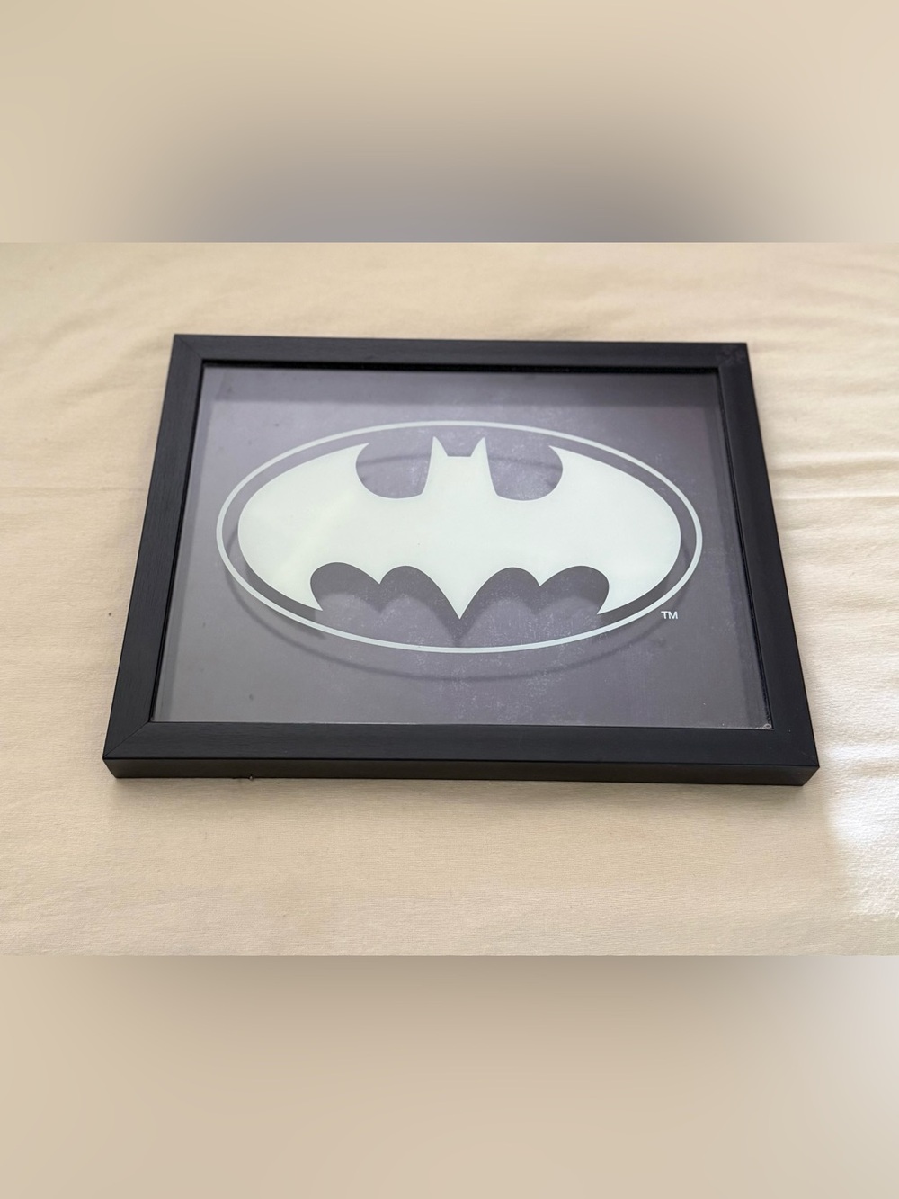 Framed Batman Wall Art – 14” x 11”